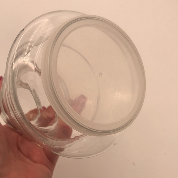 VTG Libbey Glass Apothecary Tree Jar w/ Plastic Lid on Bottom - Picture 2 of 5